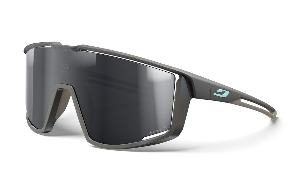 Julbo Fury Kilian Jornet Sportbrille – Dunkelbraun / Hellbraun – Spectron 3 – Frontansicht