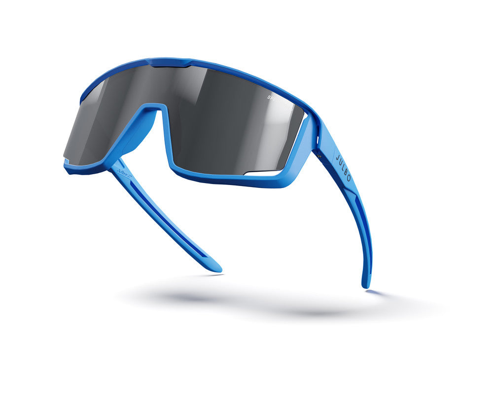 Julbo Fury Neo Kinder-Sportbrille – Cyanblau – Spectron 3 – Seitenansicht