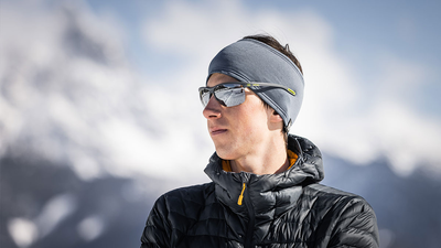 evil eye epyx-y ng Sportbrille – dark grey matt – LST® grey silver M – Modelfoto