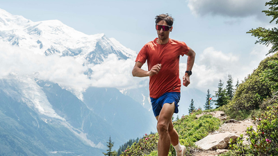 evil eye roadsense Sportbrille – dark grey matt – LST® active red M – Modelfoto
