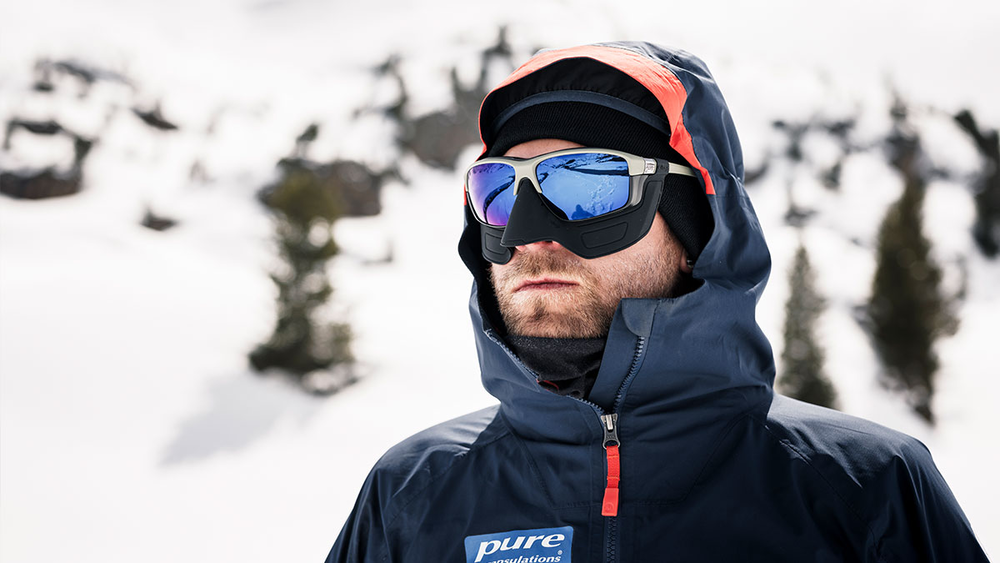 evil eye elate extreme Sportbrille – forest green matt – LST® blue light VARiO M – Modelfoto