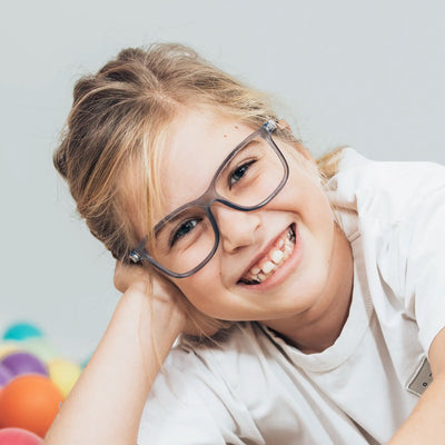 gloryfy GX Kids Harry black matt Kinderbrille – Tragebild Damen