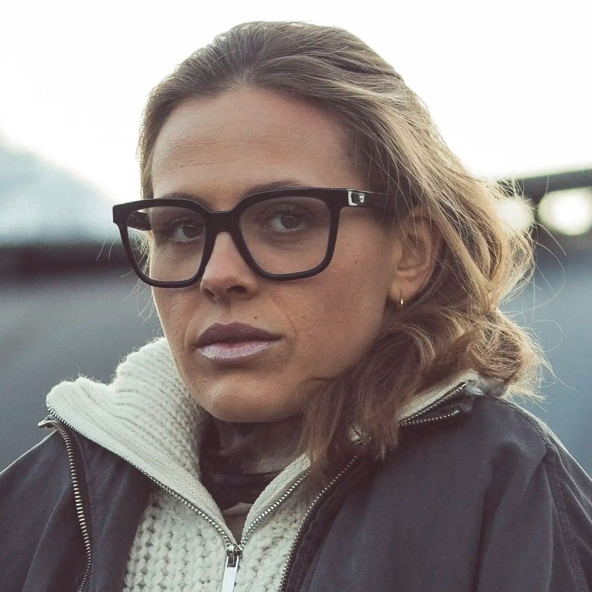 gloryfy GX St. Tropez dark green Korrektionsbrille – Tragebild Damen