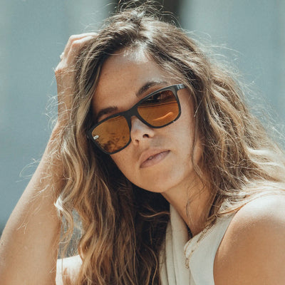 gloryfy Gi47 Monte Carlo E-Bike TRF Sonnenbrille – Tragebild Damen