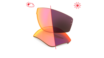 evil eye Wechselglas LST® VARiO purple M für trace pro & trace