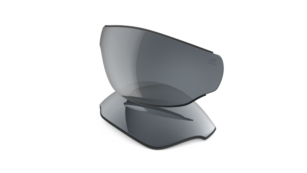 evil eye Wechselglas LST® grey silver M für fusor pro