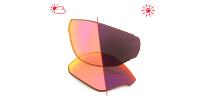evil eye Wechselglas LST® VARiO purple M für fusor pro