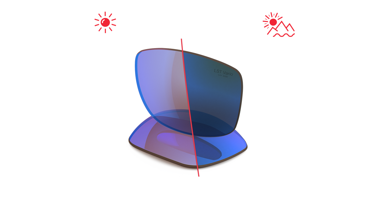 evil eye Wechselglas LST® blue light VARiO M für basou