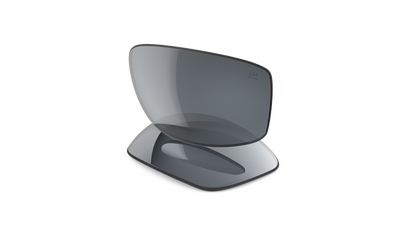 evil eye Wechselglas LST® grey silver M für stoked