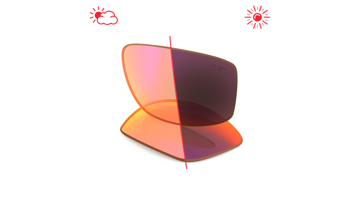 evil eye Wechselglas LST® VARiO purple M für stoked
