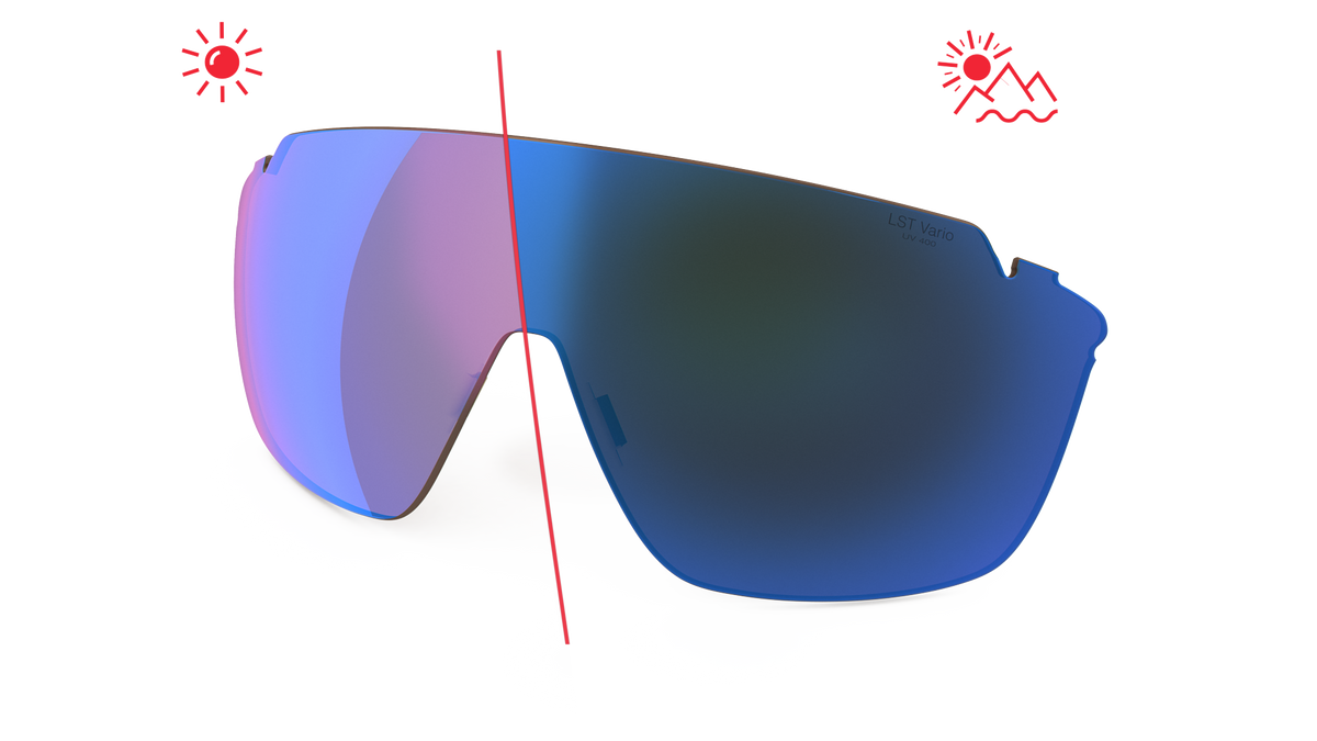 evil eye Wechselglas LST® blue light VARiO M für vistair-x