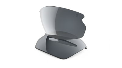 evil eye Wechselglas LST® grey silver M für epyx-x ng