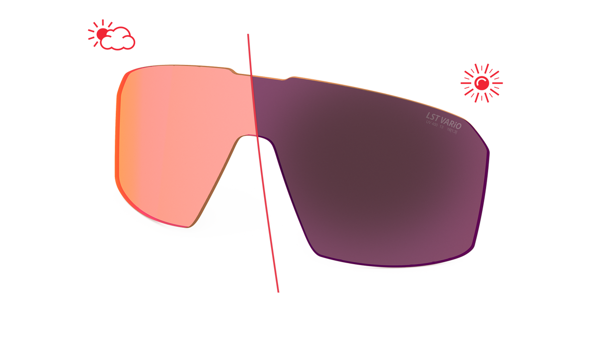 evil eye Wechselglas LST® VARiO purple M für roadsense