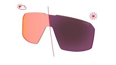 evil eye Wechselglas LST® VARiO purple M für roadsense