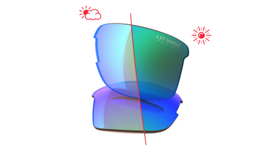 evil eye Wechselglas LST® VARiO blue-green M für coastline