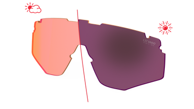 evil eye Wechselglas LST® VARiO purple M für speedsense