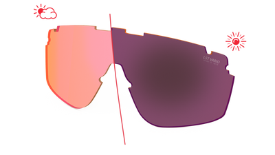 evil eye Wechselglas LST® VARiO purple M für speedsense II