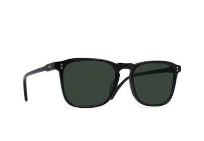 Raen Wiley 56 Sonnenbrille – Recycled Black / Green Polarized