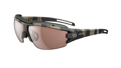 evil eye trace pro Sportbrille – camo matt – LST® contrast silver M – Seitenansicht