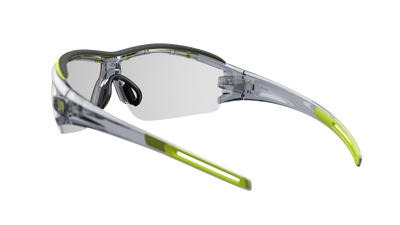 evil eye trace pro Sportbrille – grey transparent – VARiO clear – Rückansicht