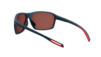 evil eye nook Sportbrille – dark blue matt – LST® pol silver M – Rückansicht