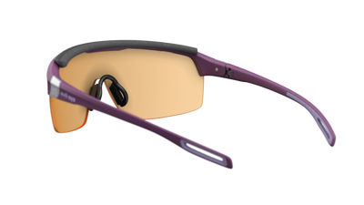 evil eye traileye pro Sportbrille – violet matt – LST® VARiO purple M – Rückansicht