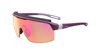 evil eye traileye pro Sportbrille – violet matt – LST® VARiO purple M – Seitenansicht