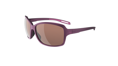 evil eye basou Sportbrille – violet metallic – LST® contrast silver M – Seitenansicht