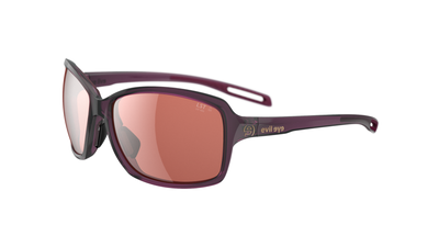 evil eye basou Sportbrille – blackberry transparent – LST® active silver M – Seitenansicht