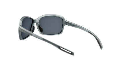 evil eye basou Sportbrille – aqua grey transparent – LST® grey silver M – Rückansicht
