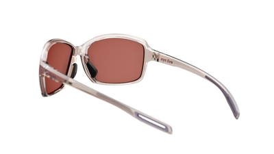 evil eye basou Sportbrille – rose transparent – LST® active silver M – Rückansicht