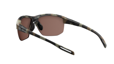 evil eye elate.t Sportbrille – camo matt – LST® contrast silver M – Rückansicht
