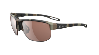 evil eye elate.t Sportbrille – camo matt – LST® contrast silver M – Seitenansicht