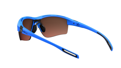 evil eye elate.p Sportbrille – neon blue matt – LST® active blue M – Rückansicht