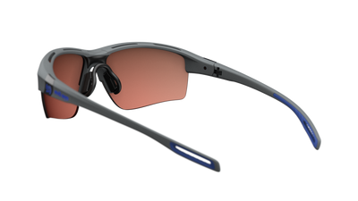 evil eye elate.p Sportbrille – dark grey matt – LST® active blue M – Rückansicht