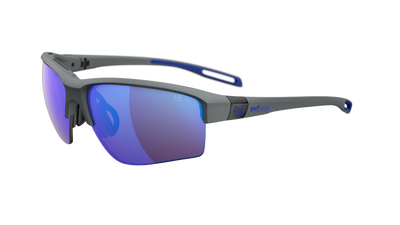 evil eye elate.p Sportbrille – dark grey matt – LST® active blue M – Seitenansicht