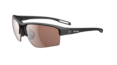 evil eye elate.p Sportbrille – black matt – LST® contrast silver M – Seitenansicht