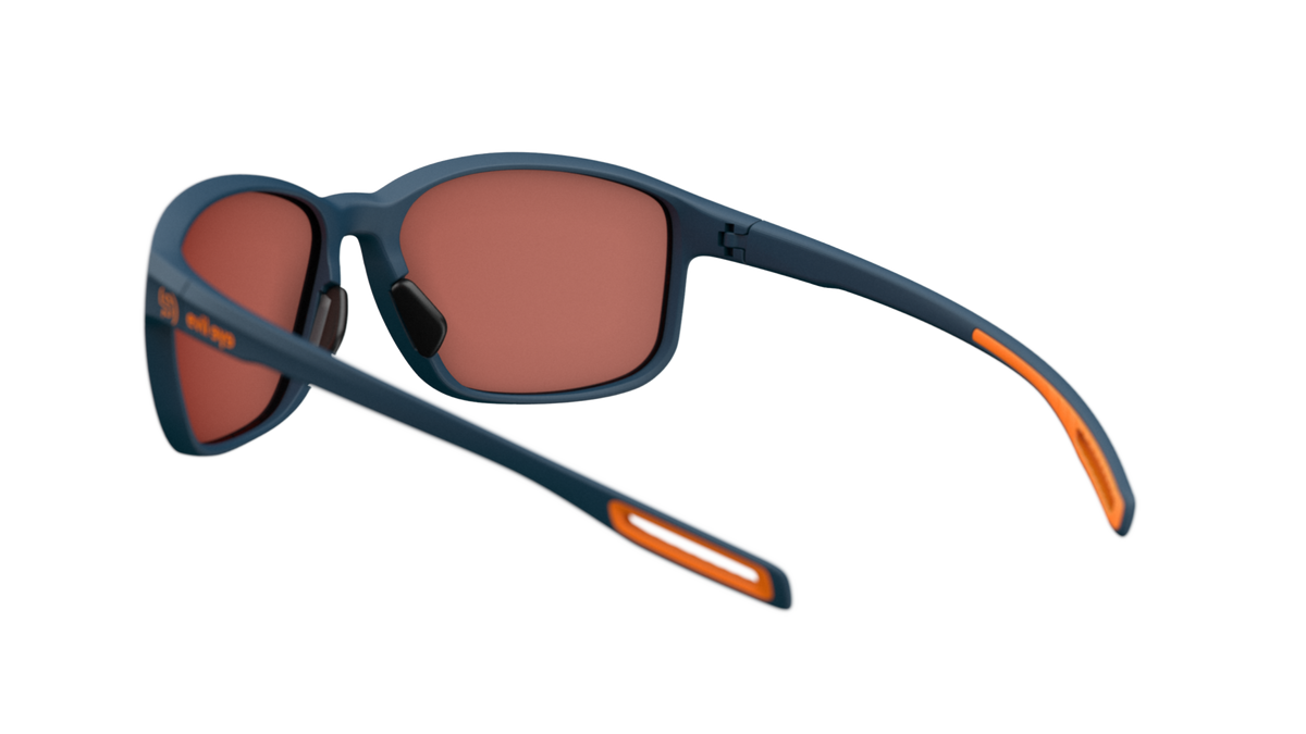evil eye breye Sportbrille – dark blue matt – LST® active silver M – Rückansicht