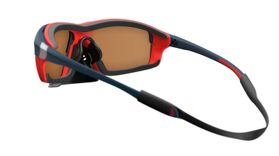 evil eye elate.o pro Sportbrille – dark blue matt – LST® blue light VARiO M – Rückansicht