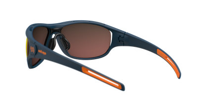 evil eye zcale Sportbrille – dark blue matt – LST® active red M – Rückansicht
