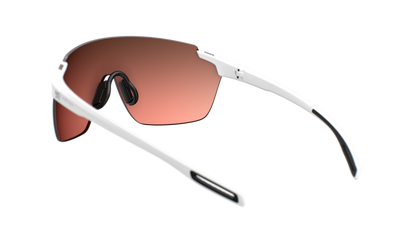 evil eye vistair-x Sportbrille – white matt – LST® active blue M – Rückansicht