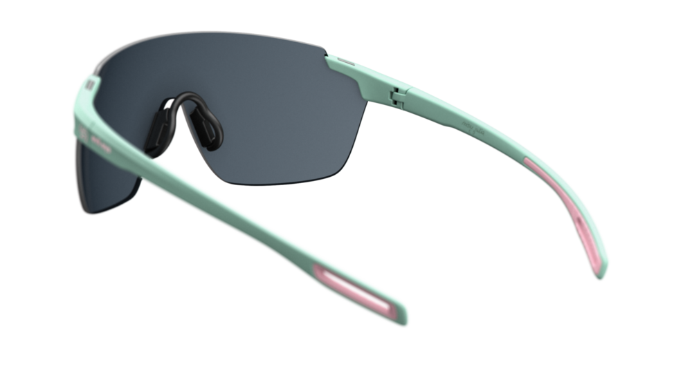 evil eye vistair-x Sportbrille – missy.julia Edition – LST® grey silver M – Rückansicht