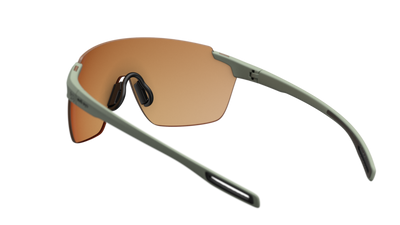 evil eye vistair-x Sportbrille – smoke green matt – LST® VARiO blue-green M – Rückansicht