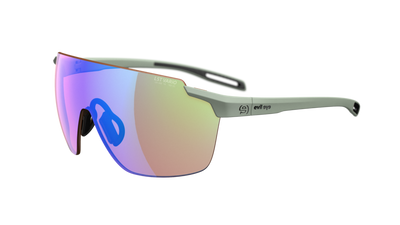 evil eye vistair-x Sportbrille – smoke green matt – LST® VARiO blue-green M – Seitenansicht