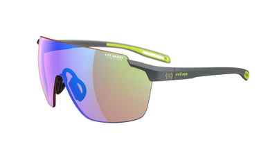evil eye vistair-x Sportbrille – dark grey matt – LST® VARiO blue-green M – Seitenansicht