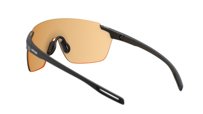 evil eye vistair-x Sportbrille – black matt – LST® VARiO purple M – Rückansicht