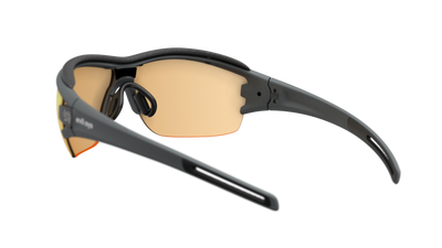 evil eye trace ng pro Sportbrille – dark grey matt – LST® VARiO purple M – Rückansicht
