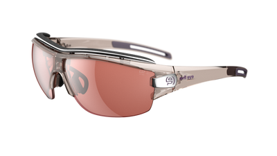 evil eye trace ng pro Sportbrille – rose transparent – LST® active silver M – Seitenansicht
