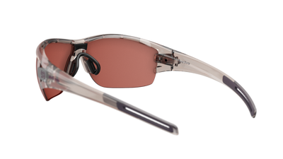 evil eye trace ng Sportbrille – rosé transparent – LST® active silver M – Rückansicht
