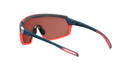 evil eye traileye ng pro Sportbrille – dark blue matt – LST® active silver M – Rückansicht